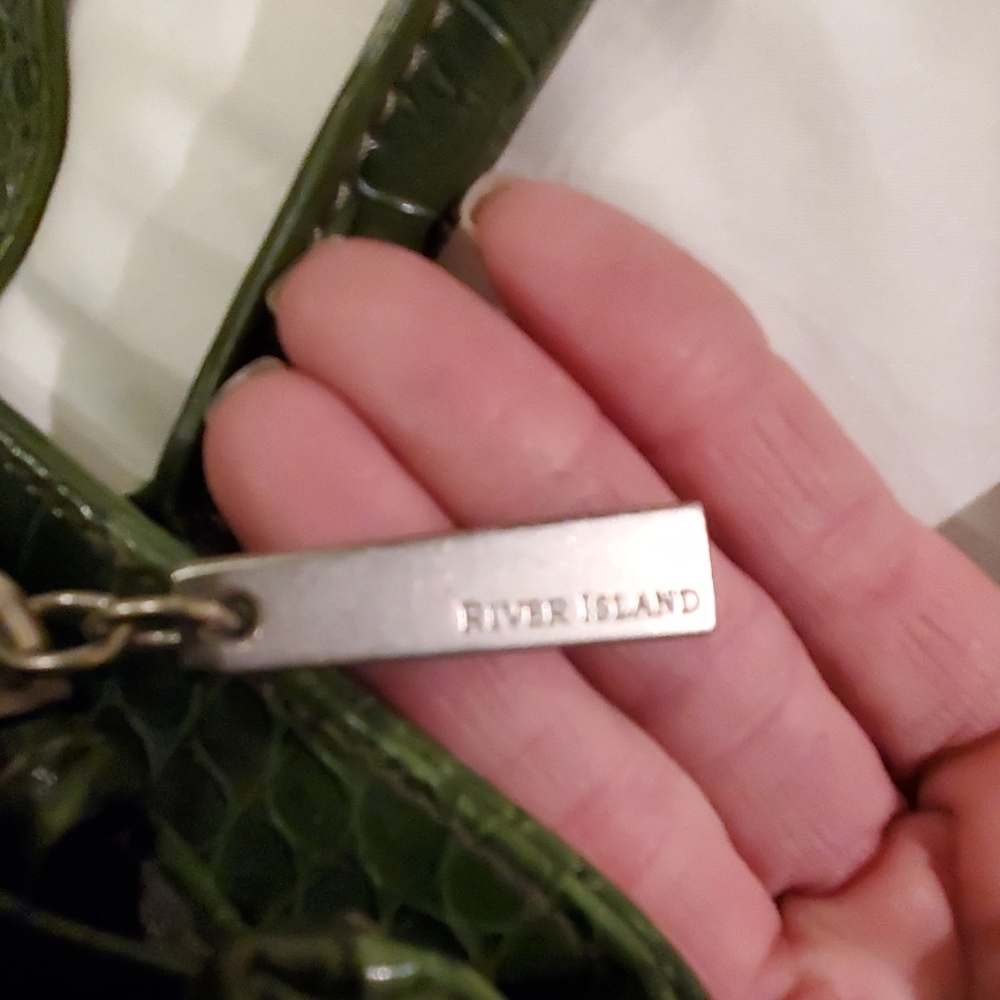 River Island green purse - Picture 4 of 4